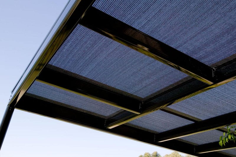 Shatex 90% Shade Fabric Sun Shade Cloth Taped Edge with Grommets Sun-Block Mesh Shade for Pergola Cover Canopy 8â€™ x 12â€™, Black - Image 4